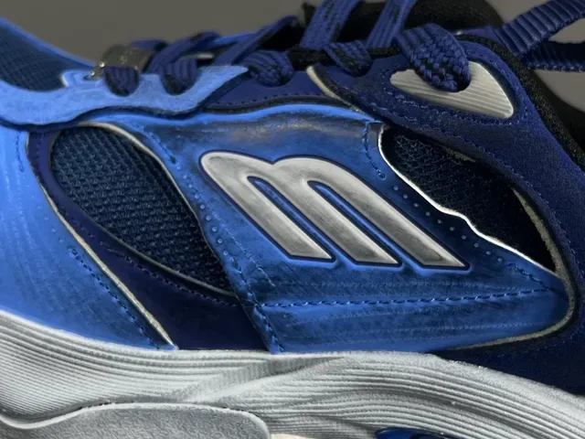 Balenciaga Blue White Oversized Sculpted Midsole Layered Mesh And Synthetic Upper Chunky Sneakers 8