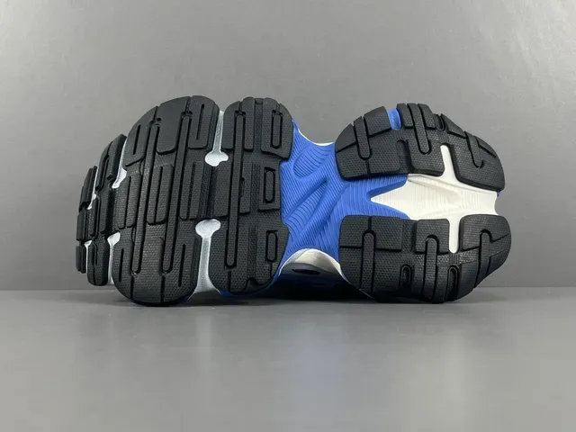 Balenciaga Blue White Oversized Sculpted Midsole Layered Mesh And Synthetic Upper Chunky Sneakers 13