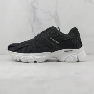 Balenciaga Phantom أسود شبكي كثيف حذاء رياضي