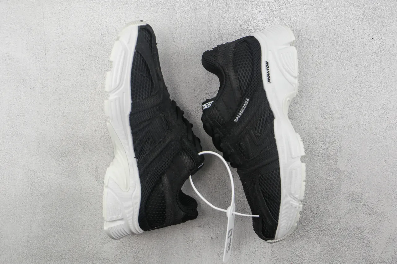Balenciaga Phantom Tênis Chunky Pretos de Malha 2
