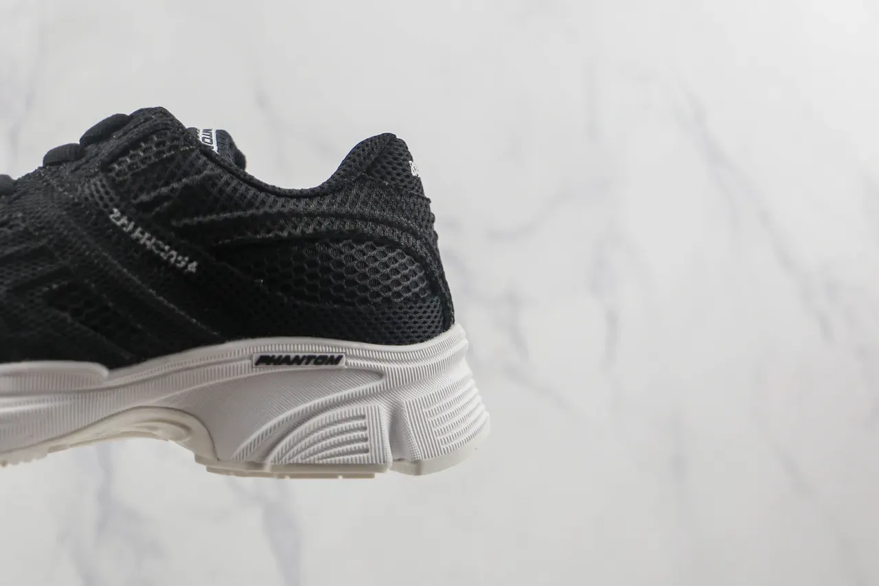 Balenciaga Phantom Tênis Chunky Pretos de Malha 7