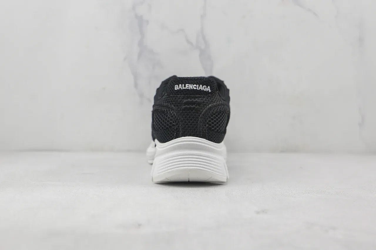 Balenciaga Phantom Tênis Chunky Pretos de Malha 9