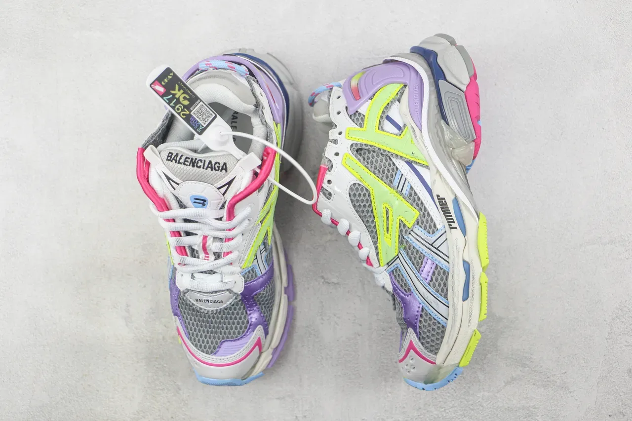 Balenciaga Runner Multicolor Chunky Sneakers 3