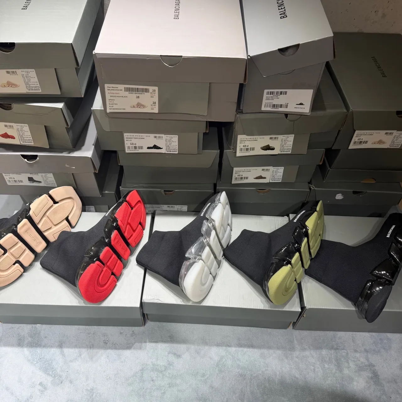 Balenciaga Speed Trainer Black Sock-Fit tênis lifestyle 3