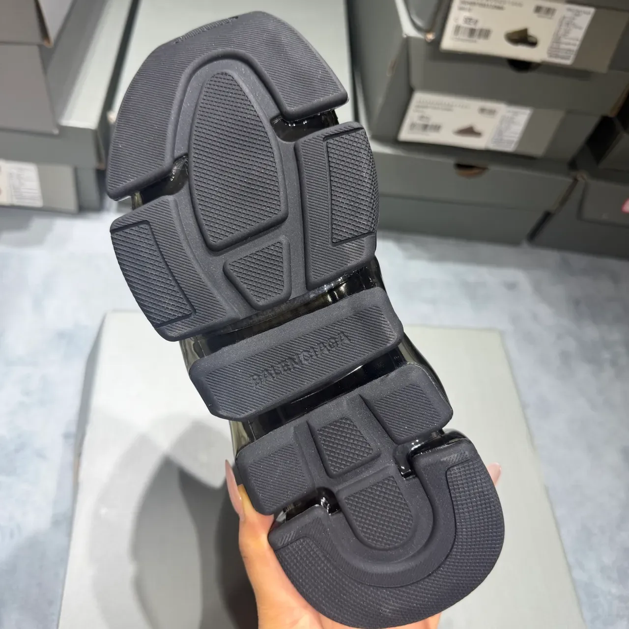 Balenciaga Speed Trainer Black Sock-Fit Lifestyle Sneakers 5