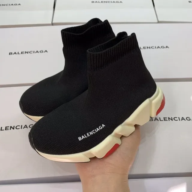 Balenciaga Speed Trainer Black Sock-Fit حذاء أسلوب حياة 3