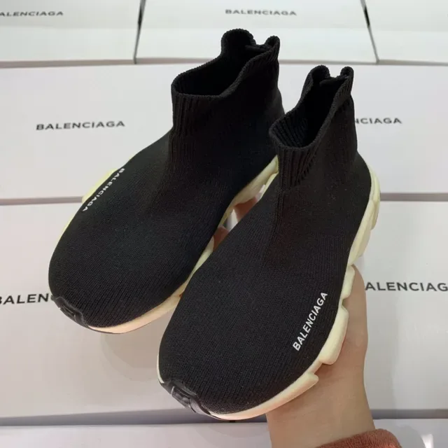 Balenciaga Speed Trainer Black Sock-Fit حذاء أسلوب حياة 4