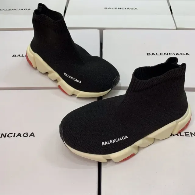 Balenciaga Speed Trainer Black Sock-Fit حذاء أسلوب حياة 7
