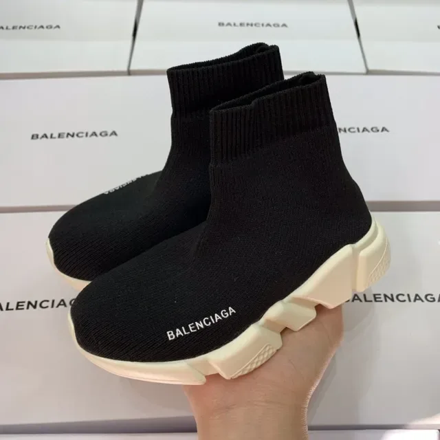 Balenciaga Speed Trainer Black Sock-Fit حذاء أسلوب حياة 11