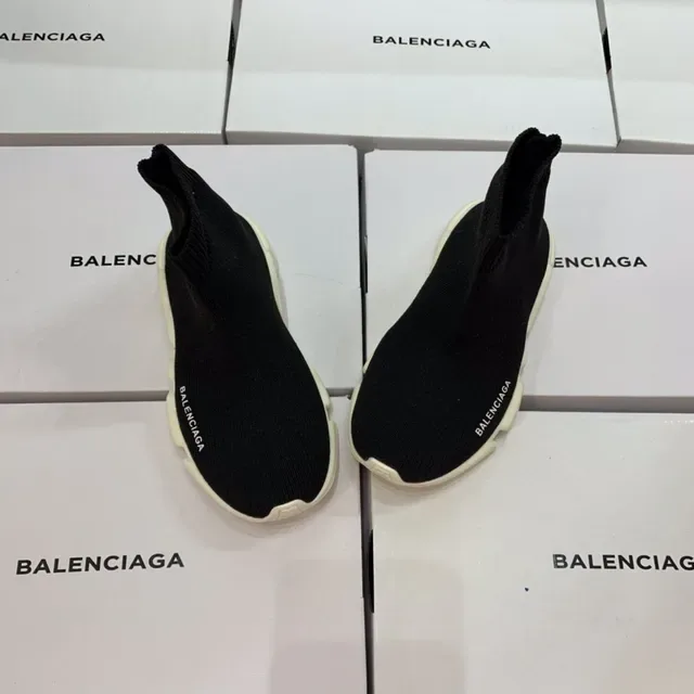 Balenciaga Speed Trainer Black Sock-Fit حذاء أسلوب حياة 15