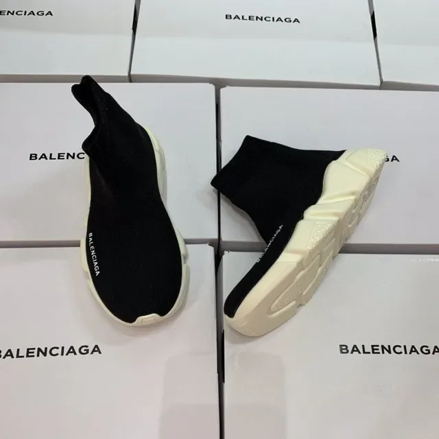 Balenciaga Speed Trainer Black Sock-Fit حذاء أسلوب حياة 16