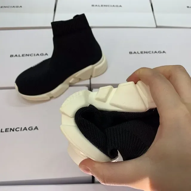 Balenciaga Speed Trainer Black Sock-Fit حذاء أسلوب حياة 18