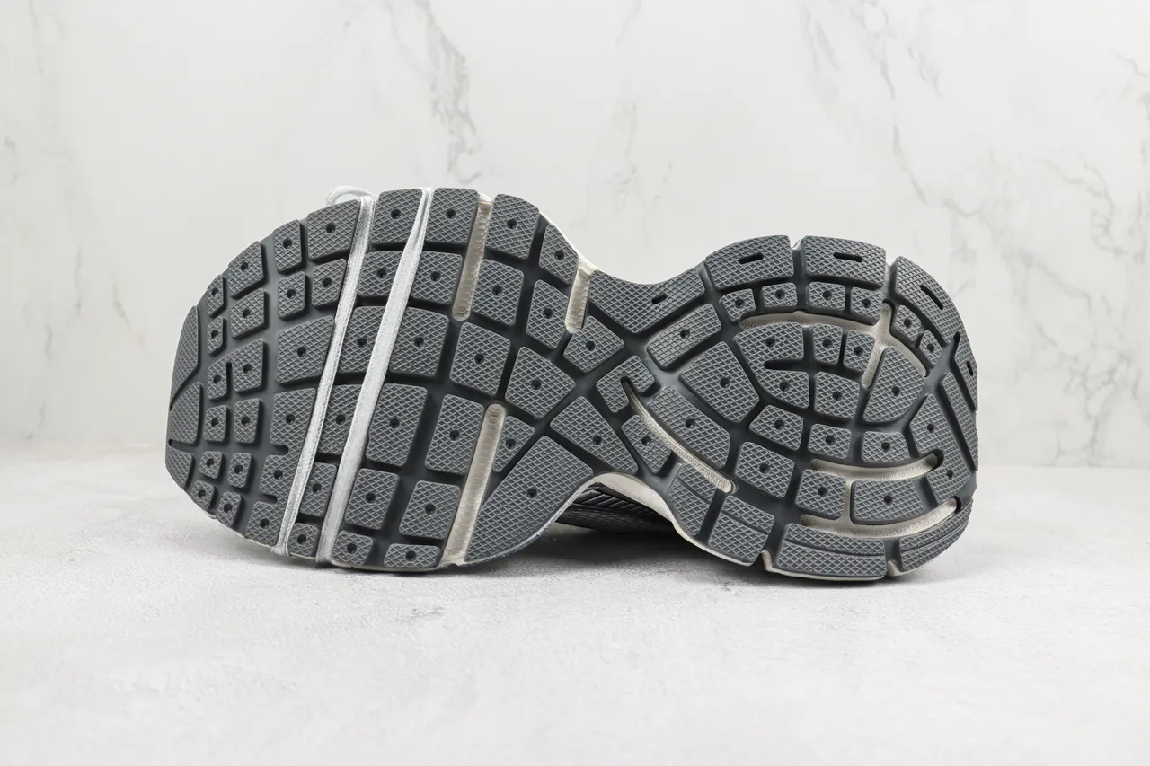 Balenciaga Track Trainer Silver Black Chunky Sneakers 8
