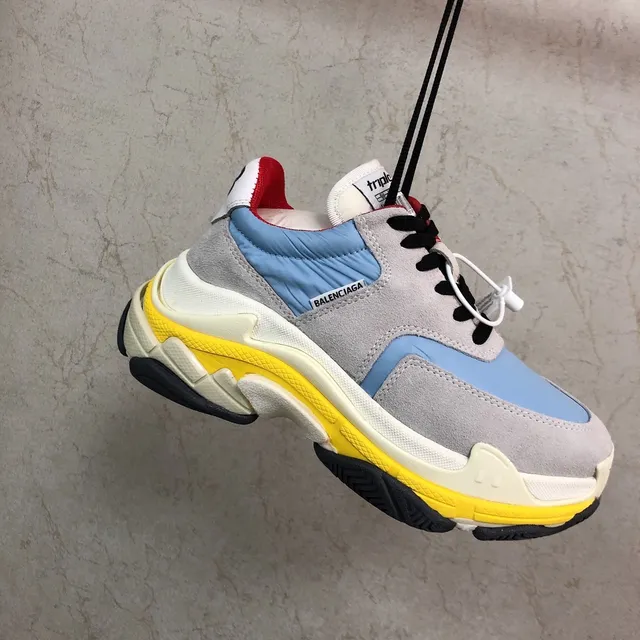 Balenciaga Triple S Multicolor Chunky Sneakers 5