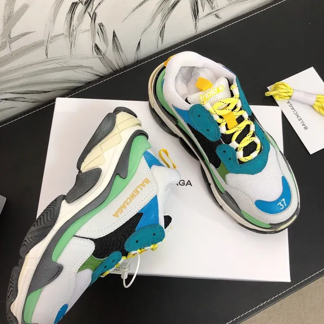Balenciaga Triple S Multicolor Chunky Sneakers 1