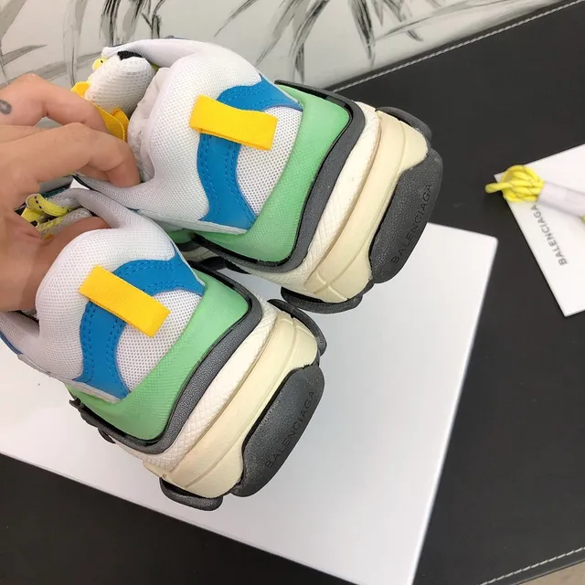 Balenciaga Triple S Multicolor Chunky Sneakers 4