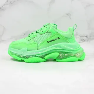 Balenciaga Triple S Neon Green Zapatillas gruesas