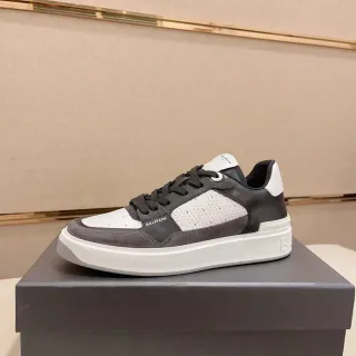 Balmain B-Court Black White Gray Lifestyle Sneakers