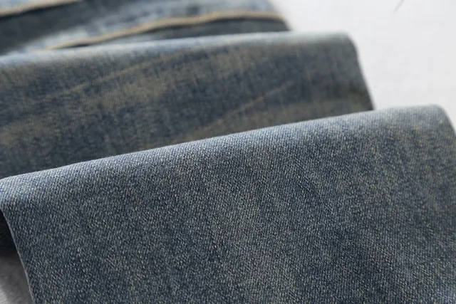 Balmain Distressed Biker-Style Blue Jeans 3