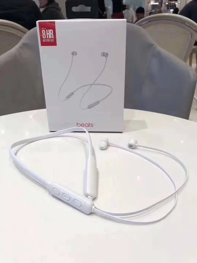 Beats BeatsX Black Blue Neckband Design Angled Earbud Stems Sports Earphones 7
