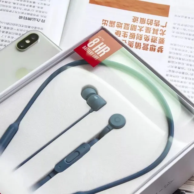 Beats beatsX Black Neckband Design Flexible Cable Sports Earphones 4