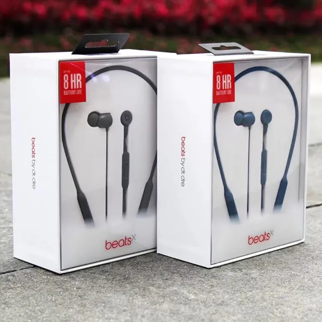 Beats beatsX Black Neckband Design Flexible Cable Sports Earphones 8