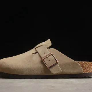 Birkenstock Arizona بيج سويد حزام واحد كلوج
