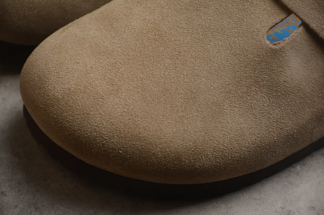 Birkenstock Arizona Bege Camurça Correia Única Sabota 7