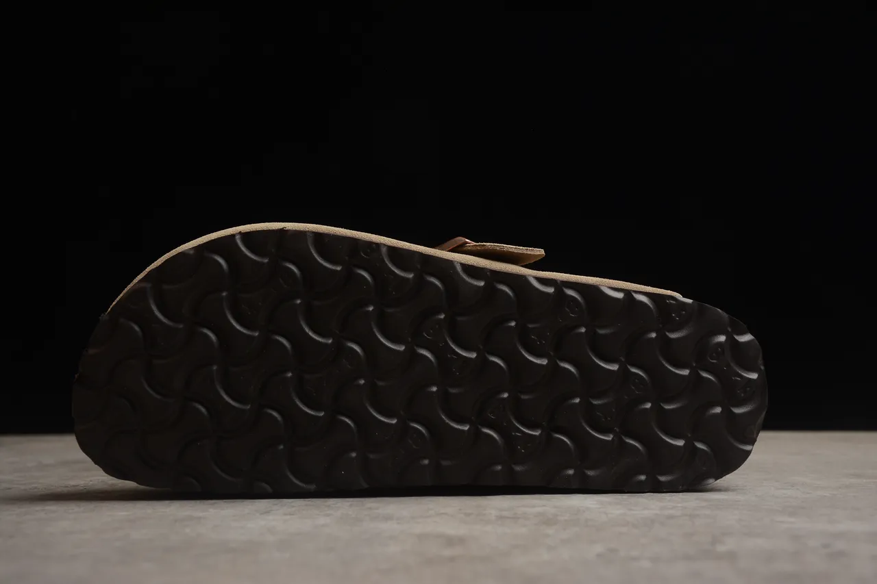 Birkenstock Arizona Bege Camurça Correia Única Sabota 10