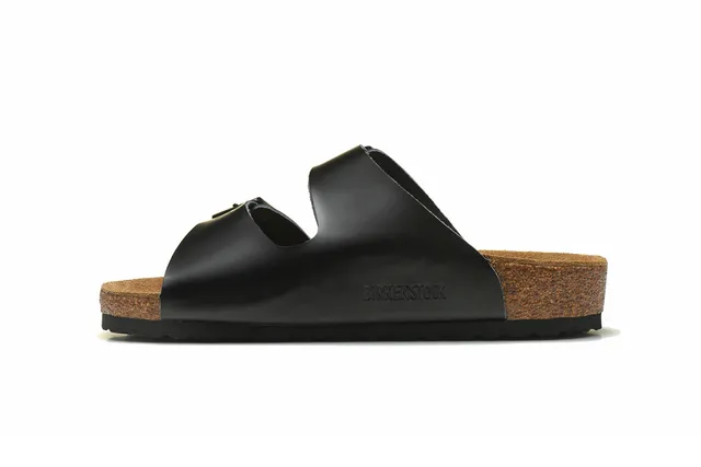 Birkenstock Arizona sandálias casuais pretas 4