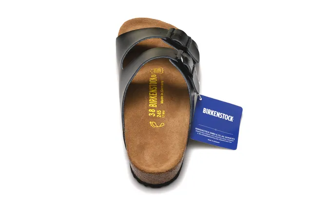 Birkenstock Arizona sandálias casuais pretas 5