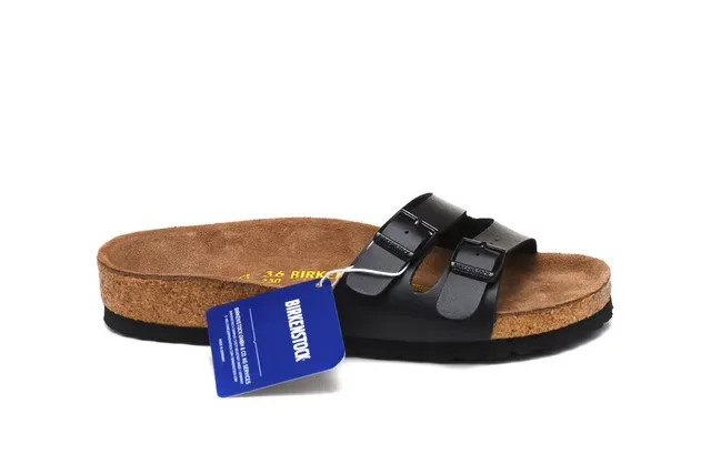 Birkenstock Arizona Black Two-Strap Casual Sandals 2