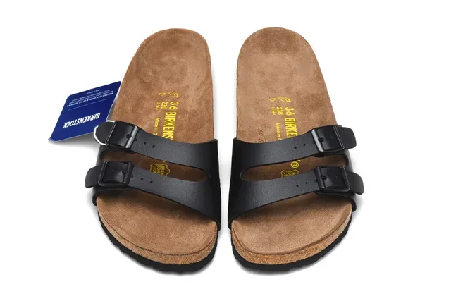 Birkenstock Arizona Black Two-Strap Casual Sandals 3