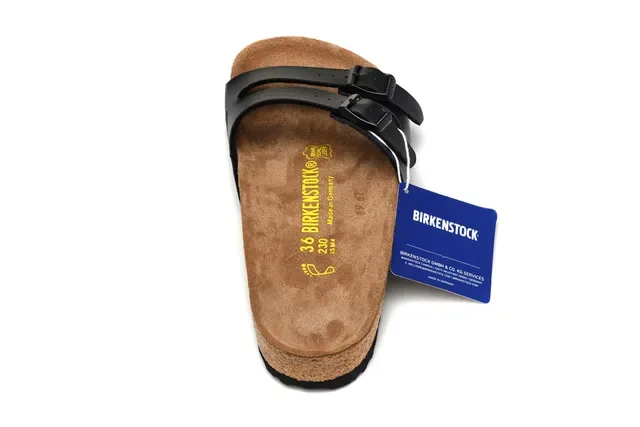Birkenstock Arizona Black Two-Strap Casual Sandals 5