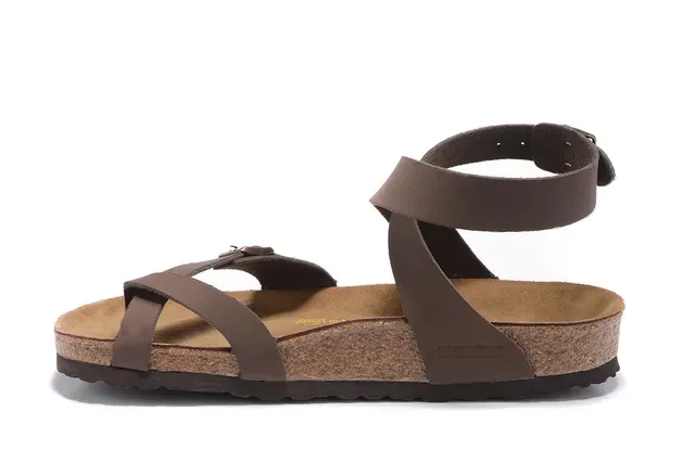 Birkenstock Arizona Brown Cork Footbed Gladiator Sandals 4