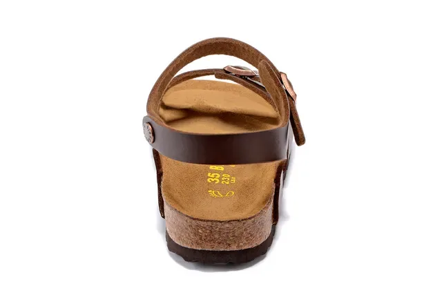 Birkenstock Arizona Brown Leather Casual Sandals 3
