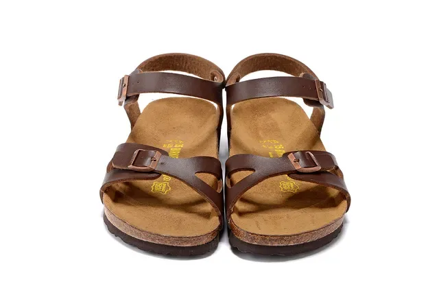 Birkenstock Arizona Brown Leather Casual Sandals 5
