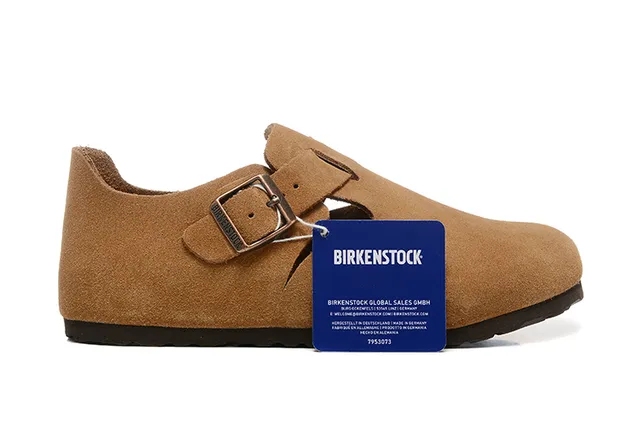 Birkenstock Arizona Marron Daim Supérieur Boucle Unique Bretelle Chaussures Casual 6