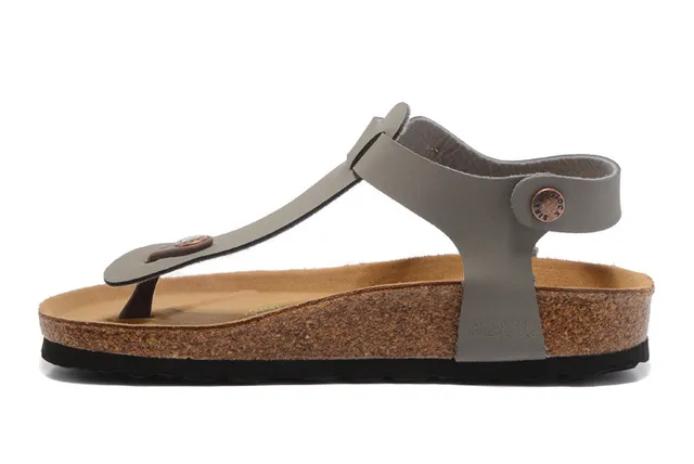 Birkenstock Arizona صندل كاجوال رمادي 2