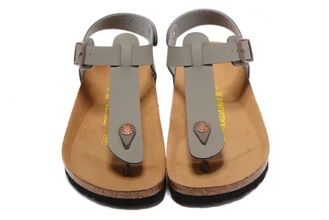 Birkenstock Arizona صندل كاجوال رمادي 5