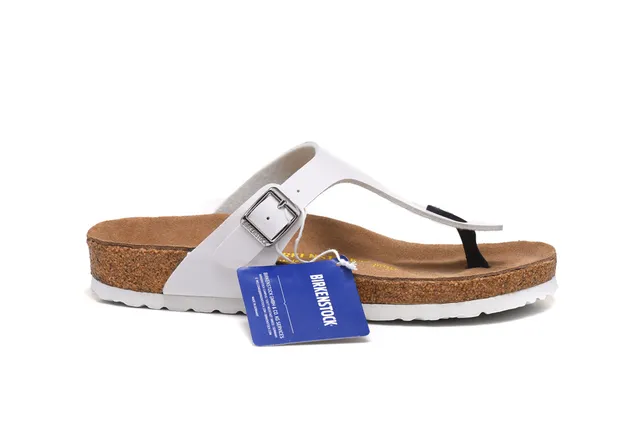 Birkenstock Arizona White Sandales Casual 2