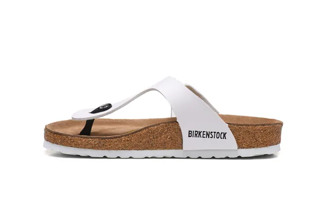 Birkenstock Arizona White Sandales Casual 4