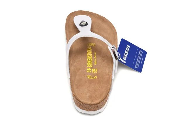 Birkenstock Arizona White Sandales Casual 5
