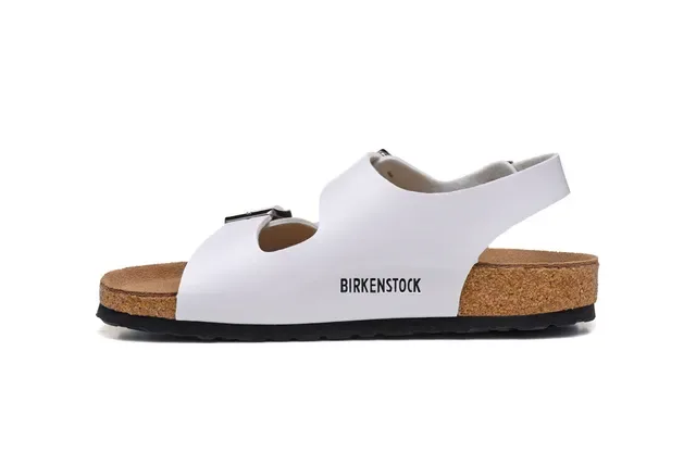 Birkenstock Arizona Sandálias Casuais Brancas 4
