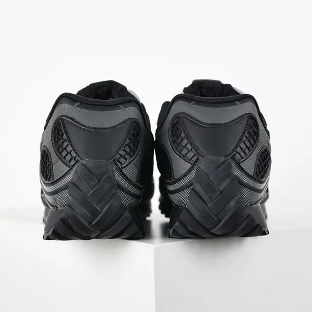 Bottega Veneta Cassette Noir Gris Maille Chaussures Lifestyle 8