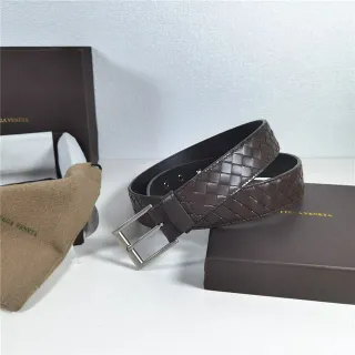 Bottega Veneta Intrecciato 编织皮革腰带