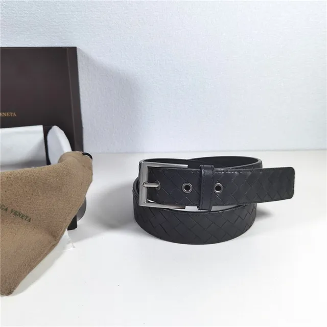 Bottega Veneta Intrecciato Ceinture en cuir tressé 3