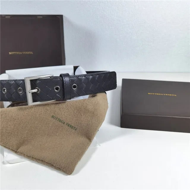 Bottega Veneta Intrecciato Ceinture en cuir tressé 5