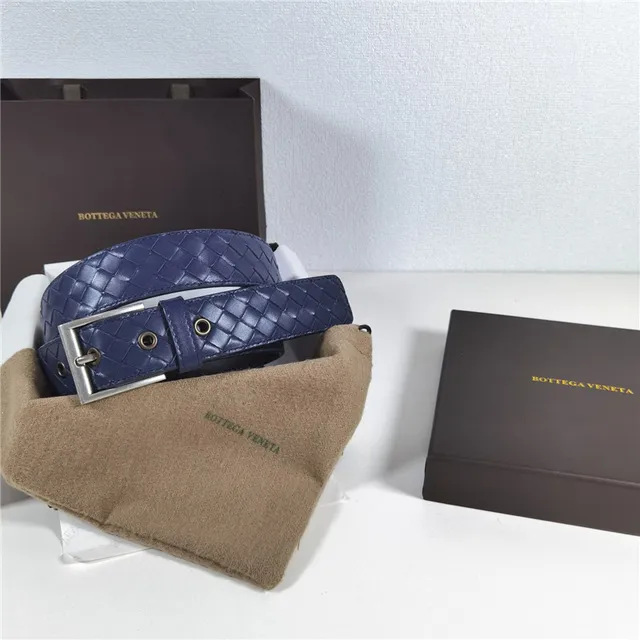 Bottega Veneta Intrecciato Ceinture en cuir tressé 11