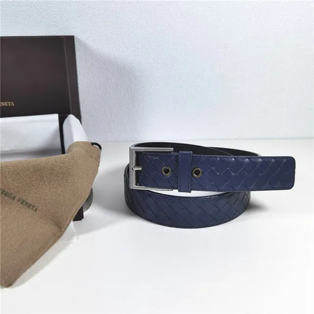 Bottega Veneta Intrecciato Ceinture en cuir tressé 12